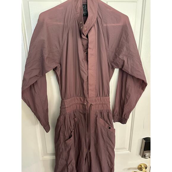 Athleta X Alicia Keys Women's Brown Cocoa Utility Jumpsuit Size 0 - Picture 6 of 9
